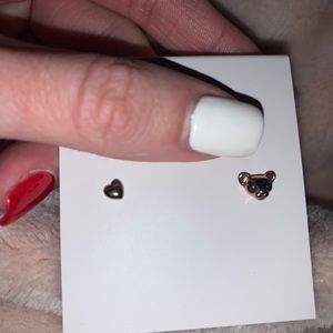 Pandora Lioness Heart Earrings